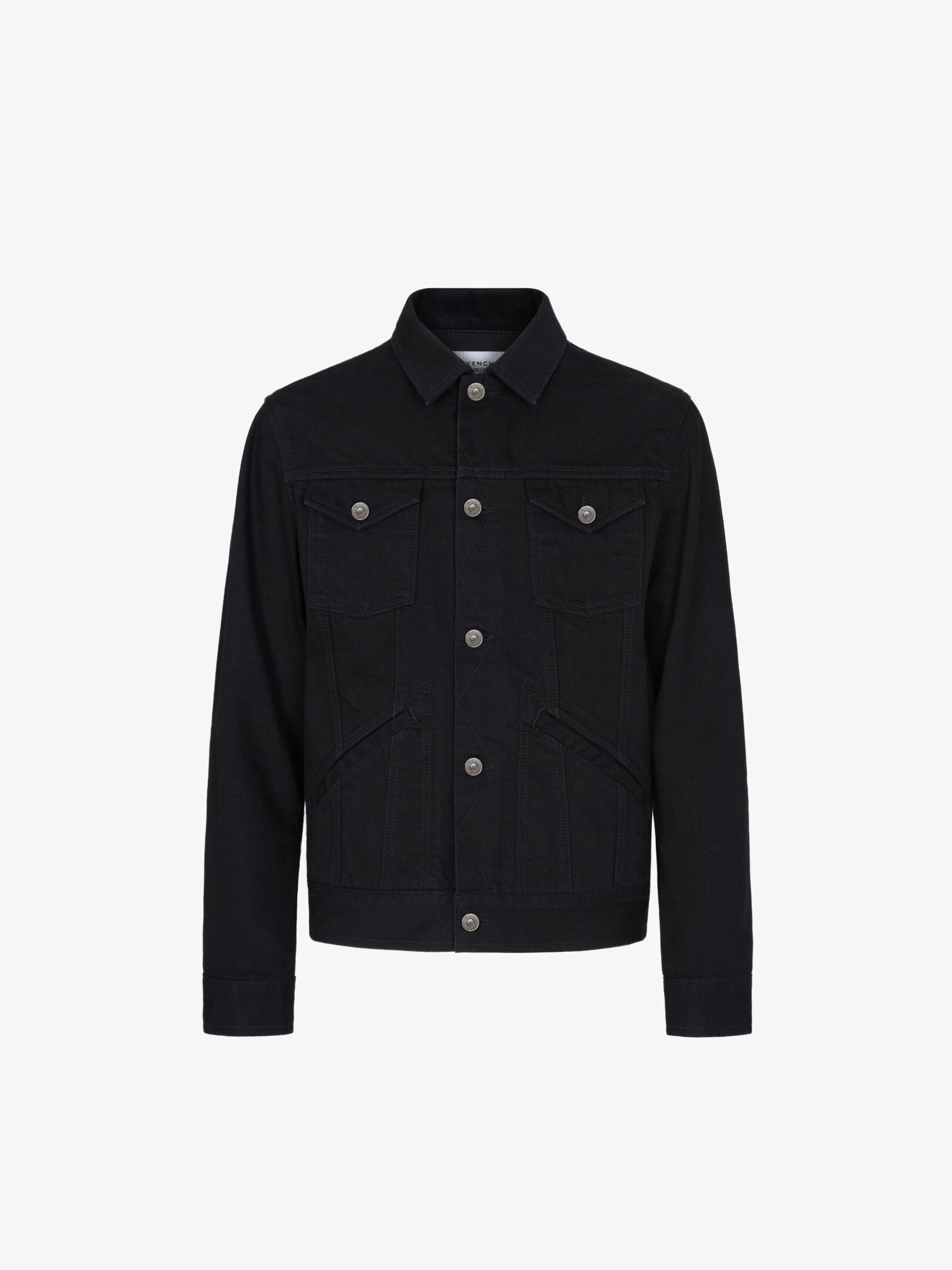 GIVENCHY webbing slim fit jacket in denim